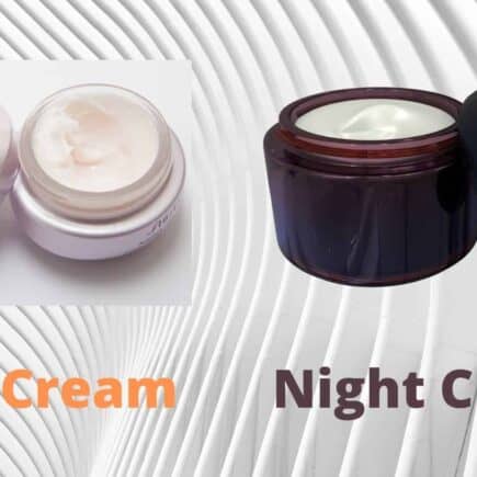 Difference between day cream and night cream