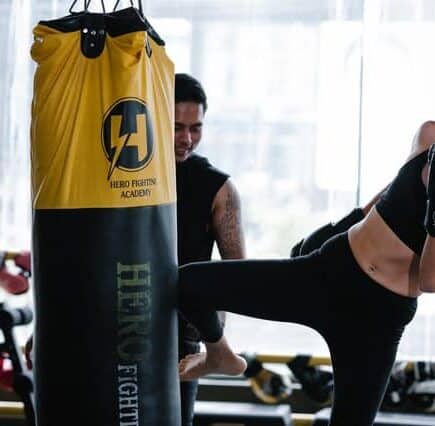 Did you know Kick-boxing can burn fat quickly?